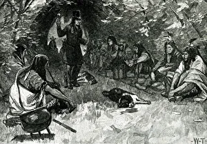 Cree Prints: Native American Dog Feast Ceremony