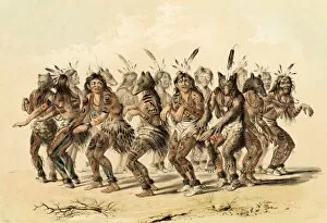 Images Dated 8th September 2011: The Native American Indian Bear Dance