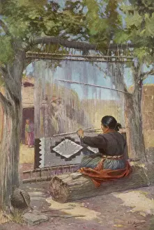 Manner Prints: NATIVE AMERICAN WEAVING