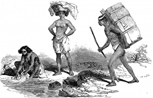 Images Dated 9th November 2004: Native Americans of California, 1851