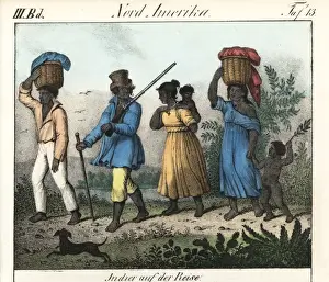 Belongings Prints: Native Americans forced off their land (1820s)