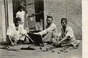 Images Dated 3rd May 2018: Native Carpenters - India