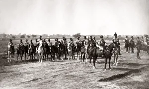 Native cavalry and their horses, Indian army, c. 1880 s