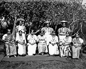 Ceylon Gallery: Native Chiefs, Kandy, Ceylon (Sri Lanka)