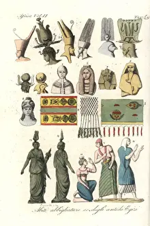 Native clothing of the ancient Egyptians