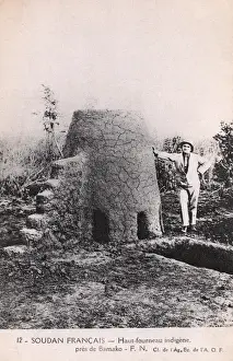 Mudbrick Prints: Native Furnace - near to Bamako, Mali, West Africa
