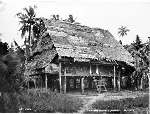 Native Houses, Dobbo, Aru Islands