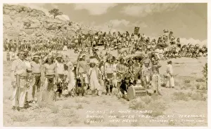 Drummer Prints: Native Indian gathering, New Mexico, USA