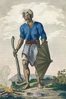 Native Indonesian farmer from Java