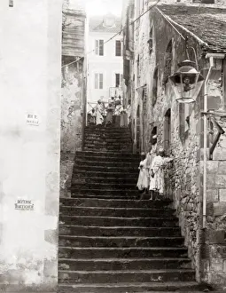 Native Quarter St Pierre, Martinique, circa 1900