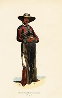 Nation Prints: Native of the region of Heroica Veracruz, Mexico