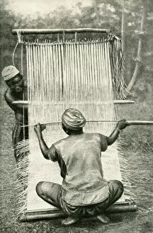 Native weaving industry, Cameroon, Central Africa