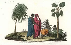 Mantle Collection: Natives of the Island of Cape Verde, early 19th century
