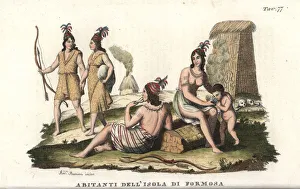 Tattoo Collection: Natives of the island of Formosa (Taiwan)