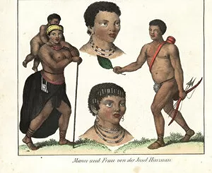 Madagascar Gallery: Natives of the island of Ndzwani or Anjouan in the Comoros