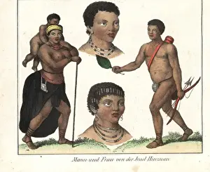 Arrows Prints: Natives of the island of Ndzwani or Anjouan in the Comoros