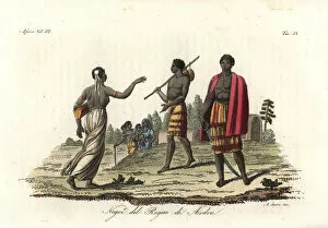 Dahomey Collection: Natives of the kingdom of Ardra (Benin)