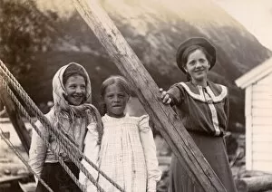 Images Dated 4th July 2016: Three natives of the Sognefjord, Norway