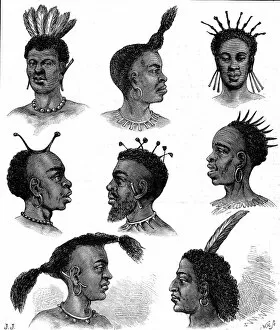 Natives of Ugogo, East Central Africa, 1874