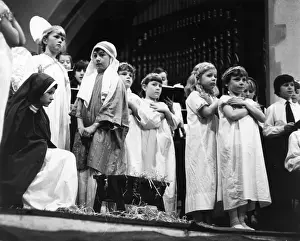 Tinsel Prints: NATIVITY PLAY C1970S