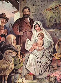 Images Dated 10th January 2020: Nativity Scene