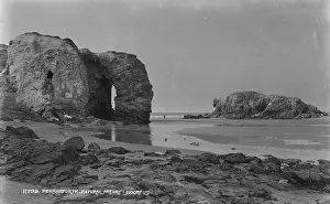 Perranporth Prints: Natural Arches at Perranporth