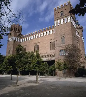 Natural History Museum. Three Dragons Castle. Barcelona. Spa