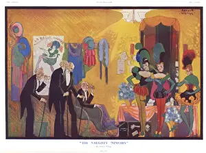 Chorus Prints: The Naughty Nineties by Arthur Wragg