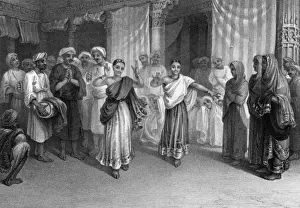 Accompanied Prints: Nautch Girls / India