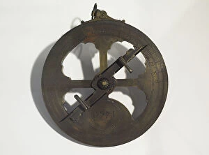 Galicia Collection: Nautical astrolabe, 1571. Spain