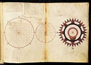 Nautical atlas (1436) of Andrea Bianco. Study