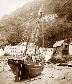 Nautilus Prints: Nautilus fishing boat, Lynmouth