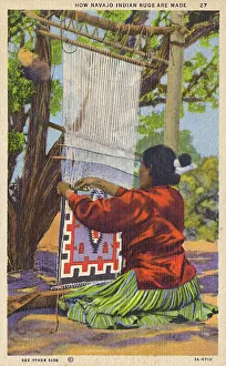 Artisan Collection: How Navajo Indian Rugs are made - USA