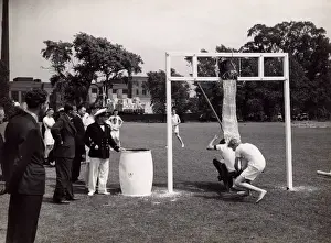 Framework Prints: Naval activities in a sports field