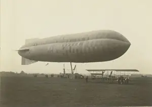 Torres Prints: Naval Airship No3, Astra Torres, 7 October 1913