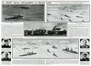 Naval engagement off Heligoland by G. H. Davis Naval engagement off Heligoland by G. H. Davis