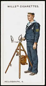 Naval Heliograph in Use