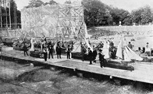 Images Dated 19th June 2018: Naval and Military Exhibition, Crystal Palace, 1901