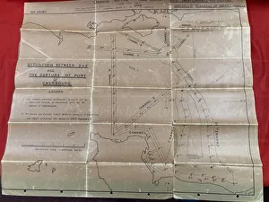 Naval orders for capture of Cherbourg, WW2
