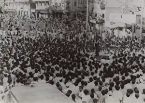 Protesters Prints: Naval Ratings in Bombay (Mumbai) Riots