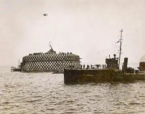 Naval review at Spithead, Hampshire