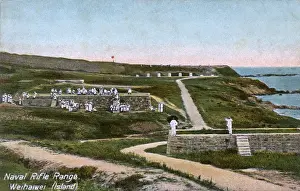 Naval rifle range, Weihaiwei island, China