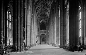 Nave Prints: The Nave of Canterbury Cathedral