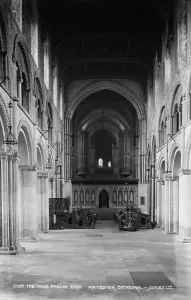 Nave Prints: The Nave Facing East, Rochester Cathedral