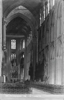 Nave Prints: The Nave of Peterborough Cathedral