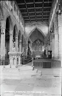 Botolphs Prints: The Nave of St. Botolph's Church