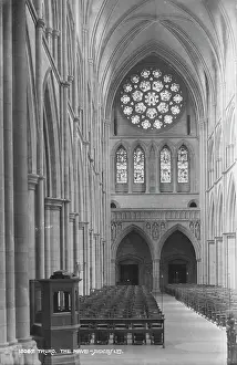 Stonework Prints: The Nave of Truro Cathedral
