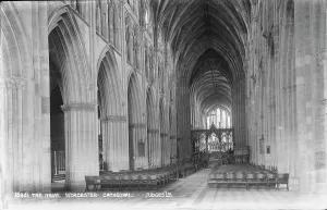 Nave Prints: The Nave of Worcester Cathedral
