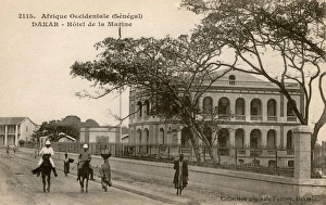 Senegalese Gallery: Navy base (H�de la Marine) in Dakar, Senegal