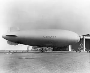A former US Navy Goodyear K-Series airship